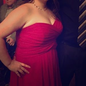 David’s bridal bridesmaid dress